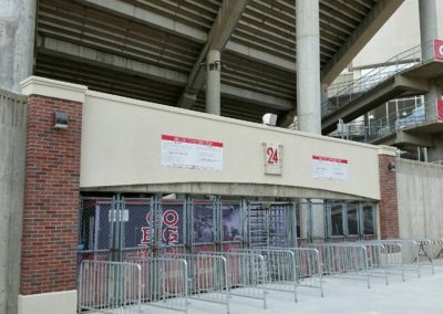 Football Stadium Gates