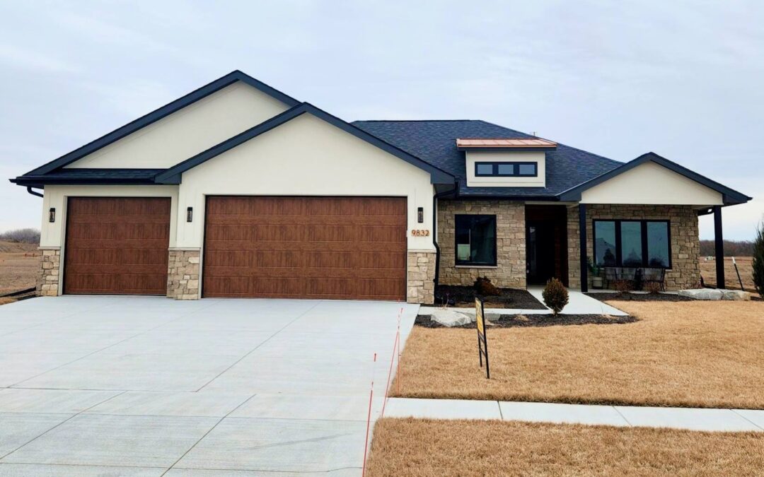 Sampson Construction Model Homes Grandsdale South Lincoln-EIFS