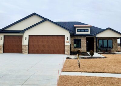 Sampson Construction Model Homes Grandsdale South Lincoln-EIFS