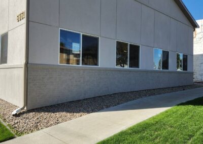 Commercial Building-Lincoln Sto EIFS & Stucco Stencil Brick